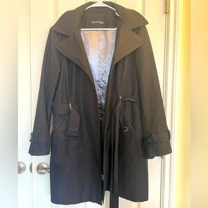 Calvin Klein belted trench